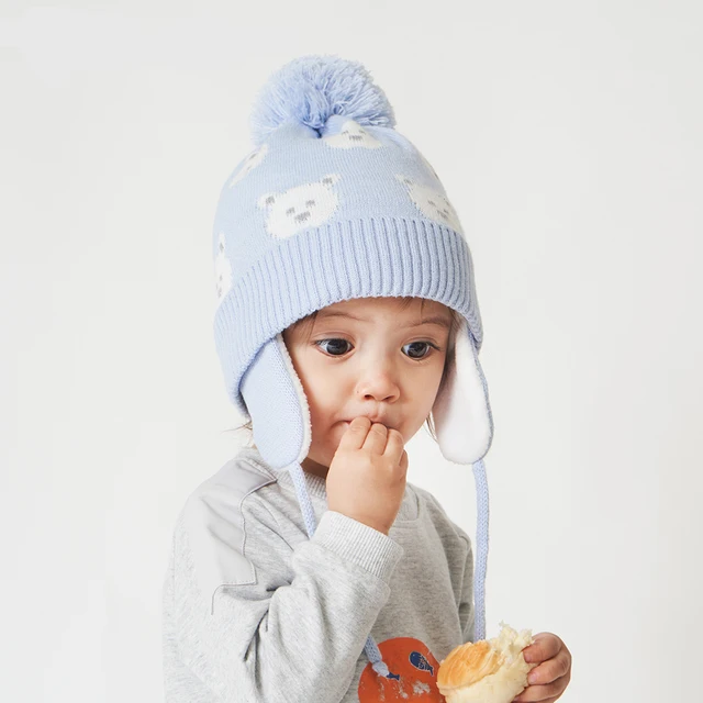INelihoo Chapeaux Tricoté Enfant Hiver Chapeau Pour Enfant