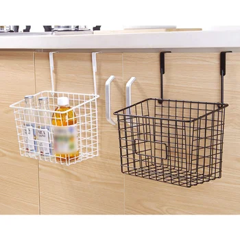 

1 Pc Hanging Storage Basket Punch Free Drainer Rack Storage Organizer Sponge Holder for Kitchen Bathroom