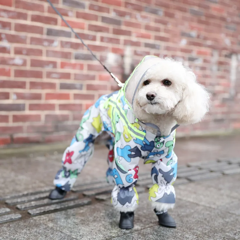 animados, Roupas ao ar livre, Jaqueta para cão pequeno, Macacão Pet