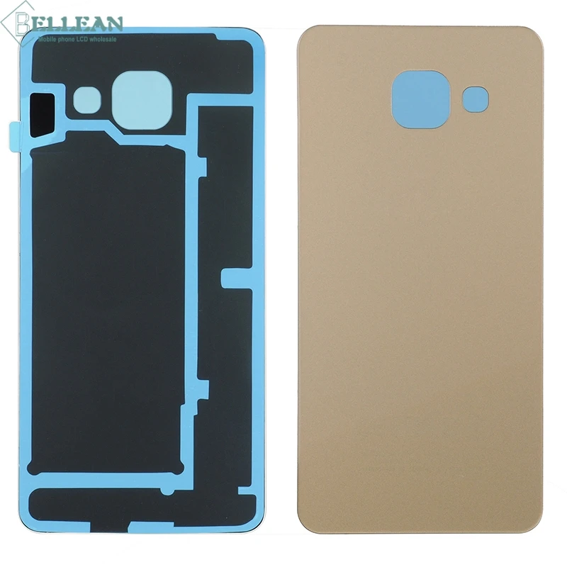 1 шт Dinamico SM-A310F задняя крышка A310 корпус для samsung Galaxy A3 Задняя стеклянная крышка батарейного отсека дверной чехол