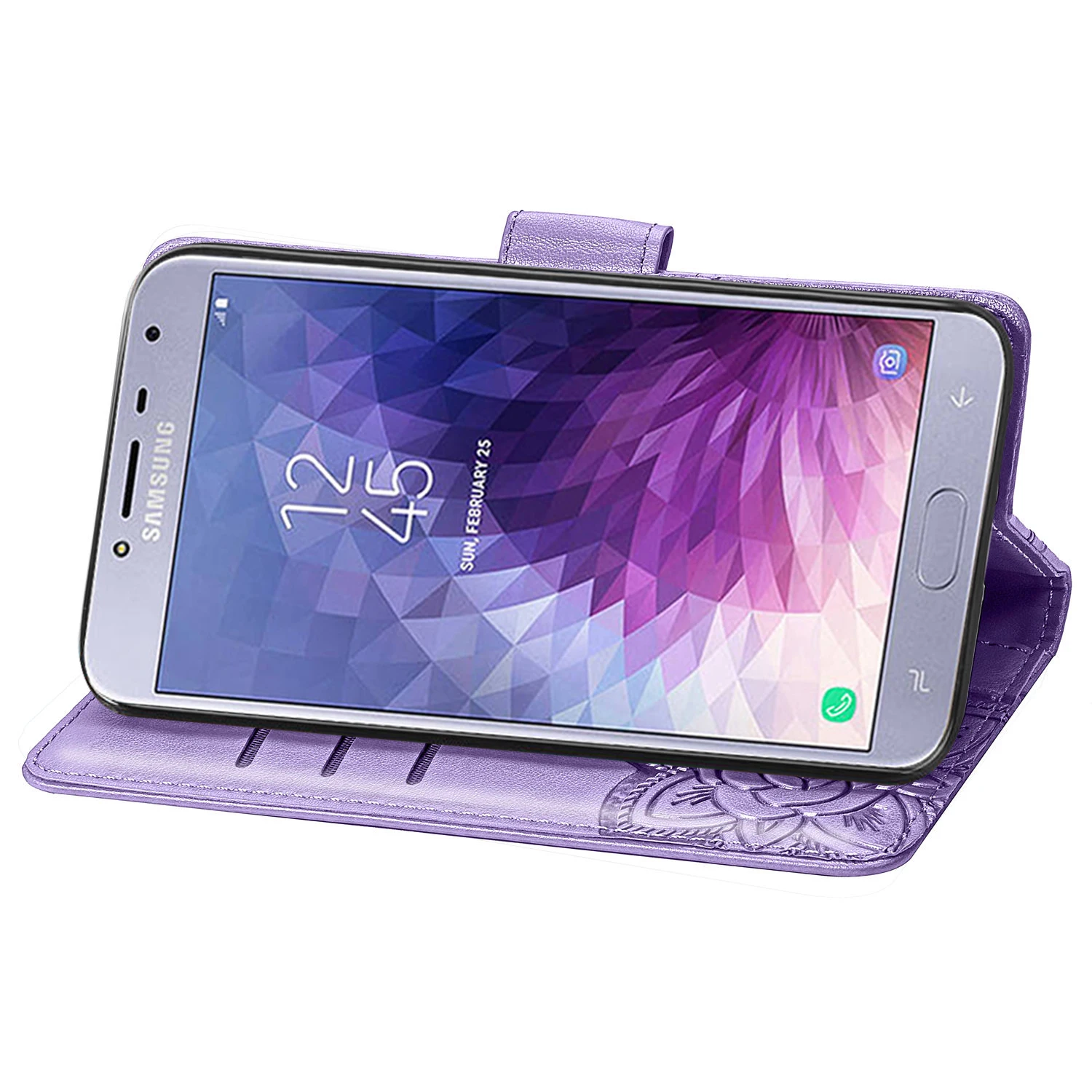 Кожаный флип чехол для Samsung J2 J4 J6 A7 A8 M20 M30 A10 A20 A40 A50 Note 8 9 S7 S8 S9 edge Core Plus prime 2018 сотового