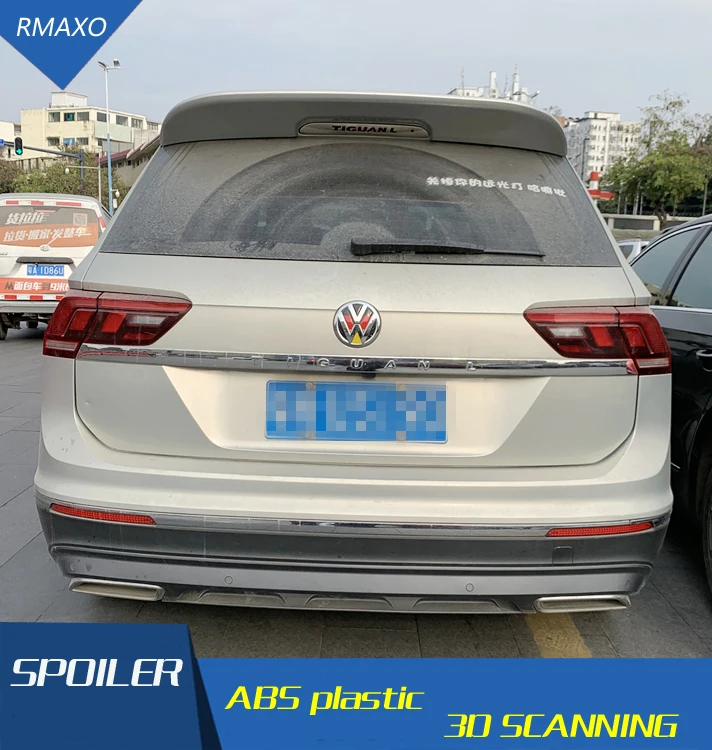 Спойлер для нового Tiguan L спойлер из АБС-пластика заднего крыла автомобиля задний