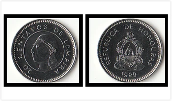 

Honduras 20 centimes America coins Decor New original coin UNC Commemorative edition 100% real