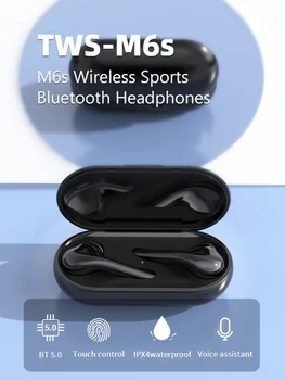 

NEW Bluetooth V5.0 Touch Operate Headset TWS True Wireless Dual Earbuds Bass Sound For Huawei Xiaomi Iphone Samsung Mobile Phone