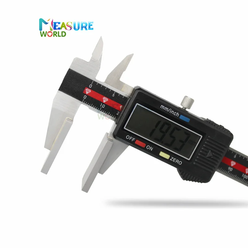 0150mm6inchWireropecaliperswidelargejawBROADFACEcable