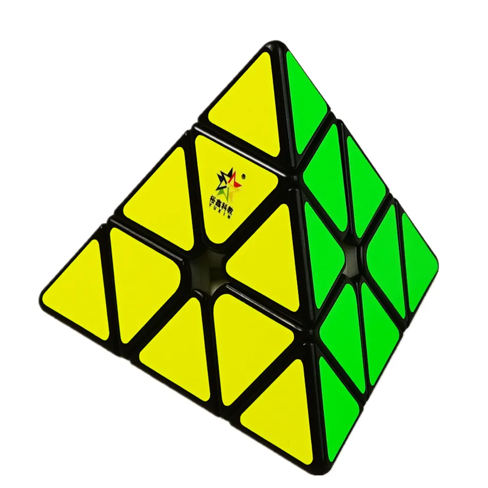Кубик Рубика YuXin Huanglong Magnetic 3x3x3 Пирамида Куб 3x3 Магнитная Magic Cube Скорость куб