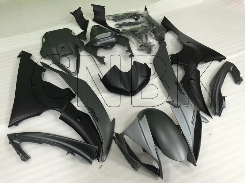 YZFR6 2012 Abs обтекатель 08 09 матовый черный YZF R6 2008 - 2015 комплекты обтекателей |