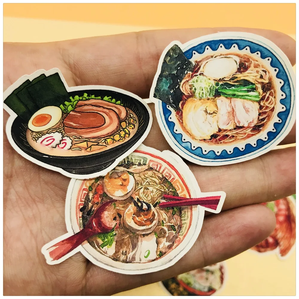 

35Pcs/Set Vintage Japanese Korean Food Sticker DIY Craft Scrapbooking Album Junk Journal Planner Decorative Stickers