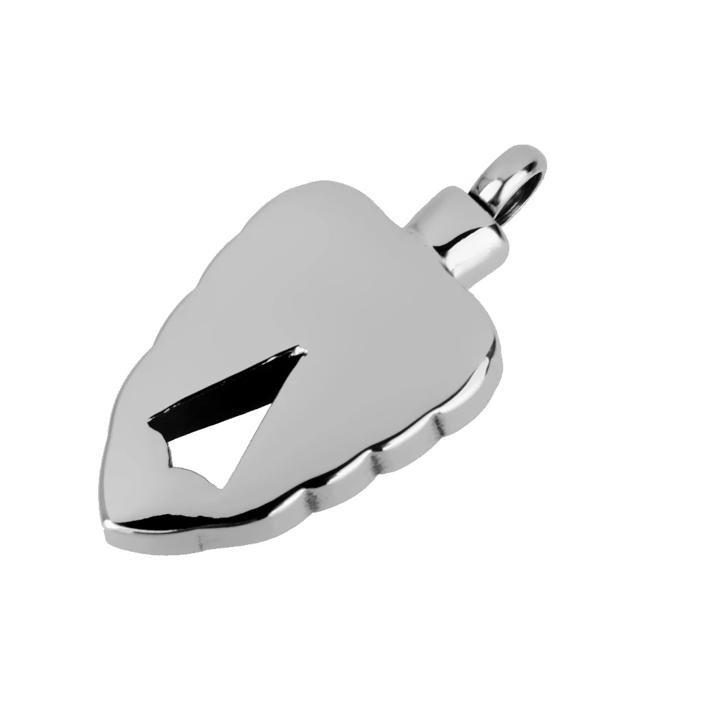 silver color Angel Wing Heart Cremation Urn Ash Holder Keepsake Pendant Jewelry