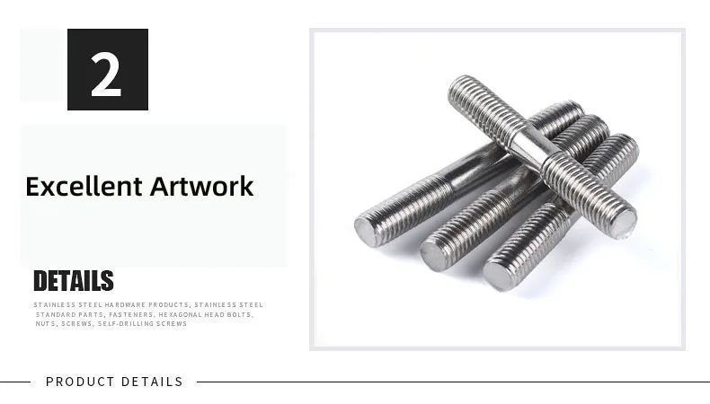 304 Flat hex head self tapping detail 4