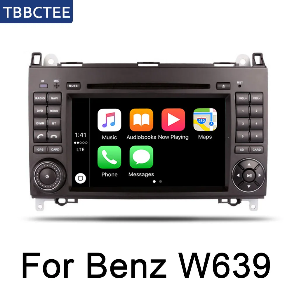 Для Mercedes Benz W639 2003~ 2012 NTG автомобильное мультимедиа андроид gps навигация dvd-плеер Радио стерео BT USB SD AUX wifi HD экран