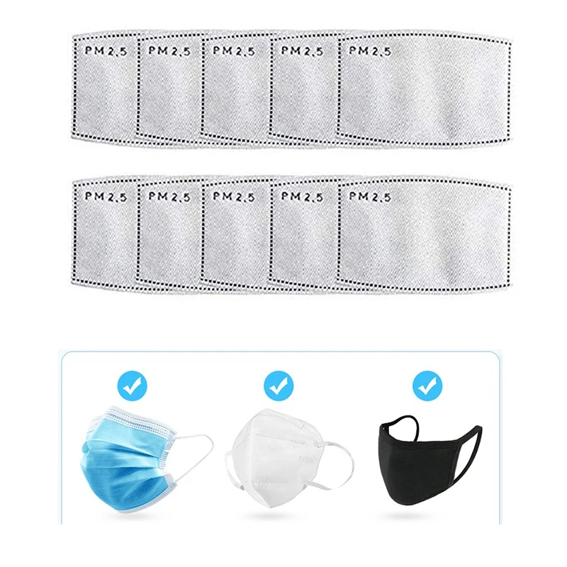 

1000pcs Dust Mouth Face Masks Gasket Disposable Mask Replacement Filter Pads Breathable Face Mask Gasket for Dust Mask TSLM2