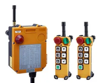

F24-6D AC/DC18V-65V(2 Transmitter + 1 Receiver) 2 Speed Wireless Remote Control Electric Chain Hoist Crane Controller