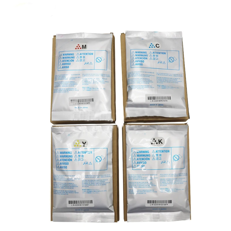 

CMYK Developer for Konica Minolta Bizhub C654 C754 C654e C754e