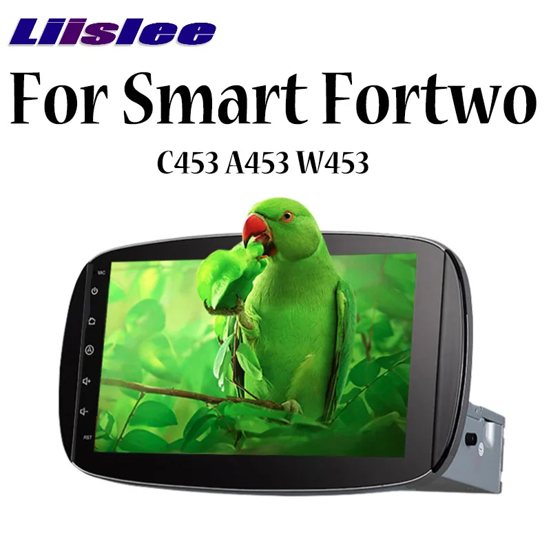 Автомобильный мультимедийный плеер Liandlee NAVI для Mercedes Benz MB Smart Fortwo C453 A453 W453 2014 ~ 2020
