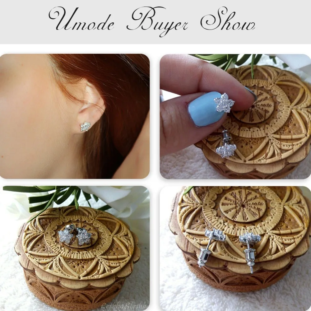 UMODE_Classic_Austria_Cubic_Zircon_Crystal_Five_Petals_Flower_Tiny_Cubic_Zirconia_Elegant_Stud_Ear (6)
