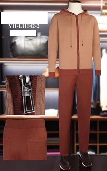 

BILLIONAIRE Sportswear set men cotton Thin 2020 new Fashion casual zipper embroidery quality Hooded Comfortable free shipping