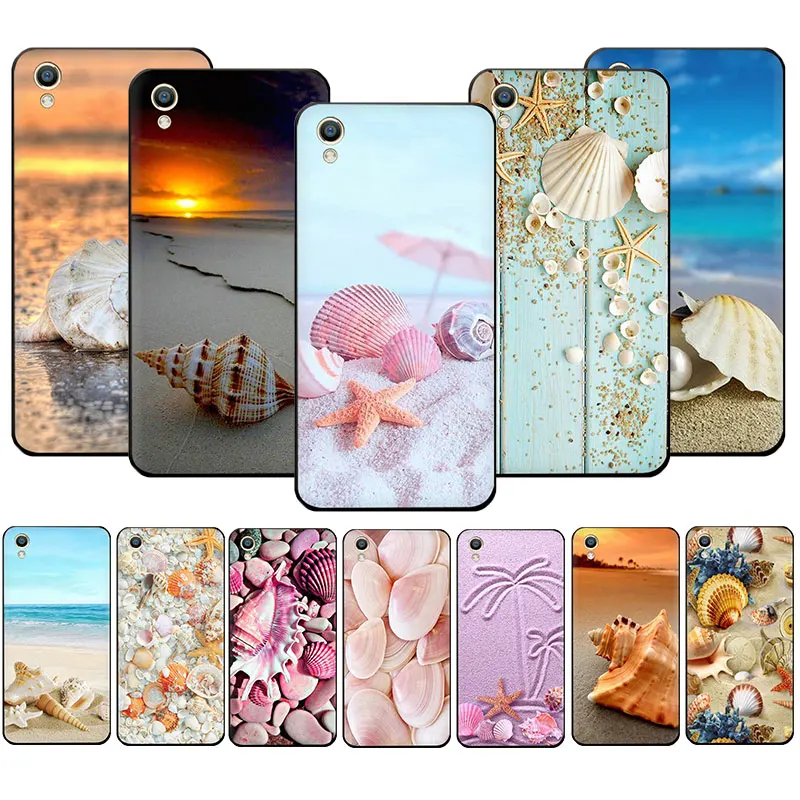 

EWAU Animal Shell on the beach soft TPU phone case for OPPO R17 R15 F11 Pro R11 R9 S A77 A73 A83 A7 A37 A59 A5