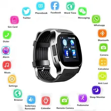 T8 Bluetooth Смарт-часы с sim-картой TF камера smartwatch спортивные наручные часы для телефона Android pk M26 Y1 A1 DZ09 GT08 V8 Z60