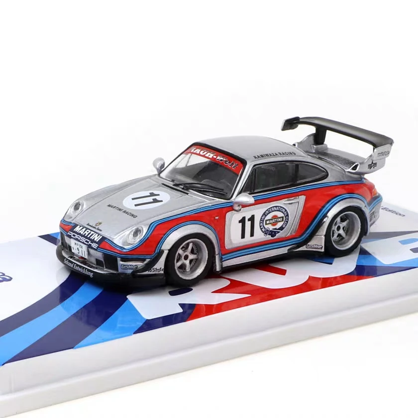 

Tarmac Works 1:64 RWB 993 Rough Rhythm #11 Martini Diecast Model Car