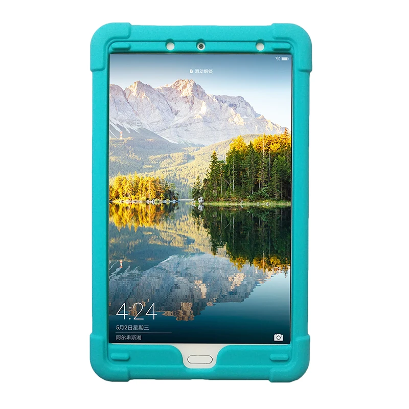 

MingShore Rugged Silicone Shockproof Soft Cover Case For Huawei MediaPad M5 8.4 inch SHT-W09 SHT-AL09 Tablet