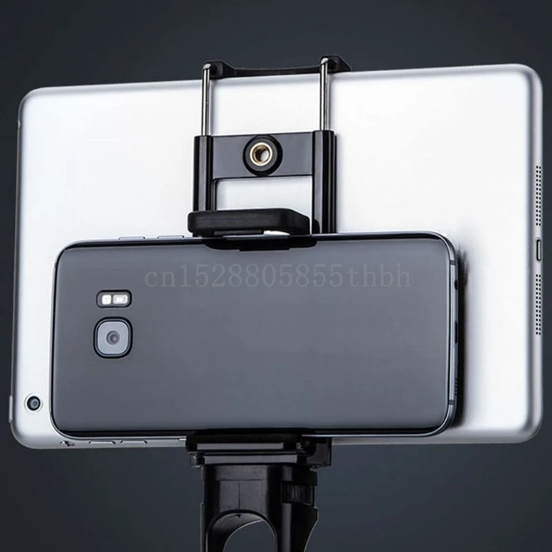 Phone Tripod Flexible Phone Tripod Phone Tripod Mount Phone Clip Mount Phone Clip Bracket Phone Holder Clamp 2In1 Tripod Mount Phone Tablet Holder Clip
