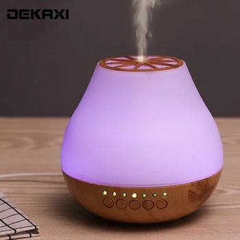 

DEKAXI 400Ml Timing Mute Aromatherapy Machine Air Humidifier Fog Amount Essential Oil Atomizer Home Office Colorful Night