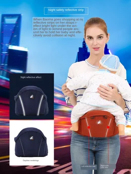 

Breathable Ergonomic Baby Carrier Backpack Portable Infant Baby Carrier Kangaroo Hipseat Heaps Baby Sling Carrier Wrap
