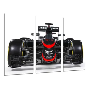 

Car Formula 1 Mclaren F1, Fernando Alonso, photo print on wood, modern picture decorative 26506