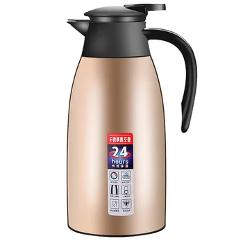 

Thick Thermos Household Stainless Steel Thermos Vacuum Vacuum Pot Large Capacity Thermos Thermos Thermos 2L Thermos Bottle