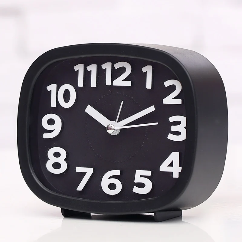 Mute Alarm Clock Student Children Beddroom Bedside Digital Table Clocks