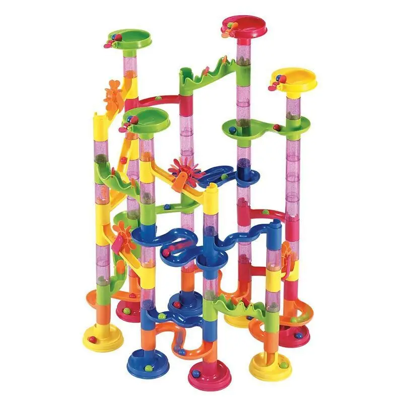 

Cross Border for Children'S Educational Toy Space Camera Track Ball Bearing Building Blocks Slide Building Blocks a Generation o