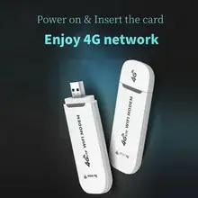 Dongle Modem 3g/4g/Gsm/Umts/Lte, Usb, wi fi, routeur de voiture, avec port adaptateur pour carte Sim et réseau (Y0a6)