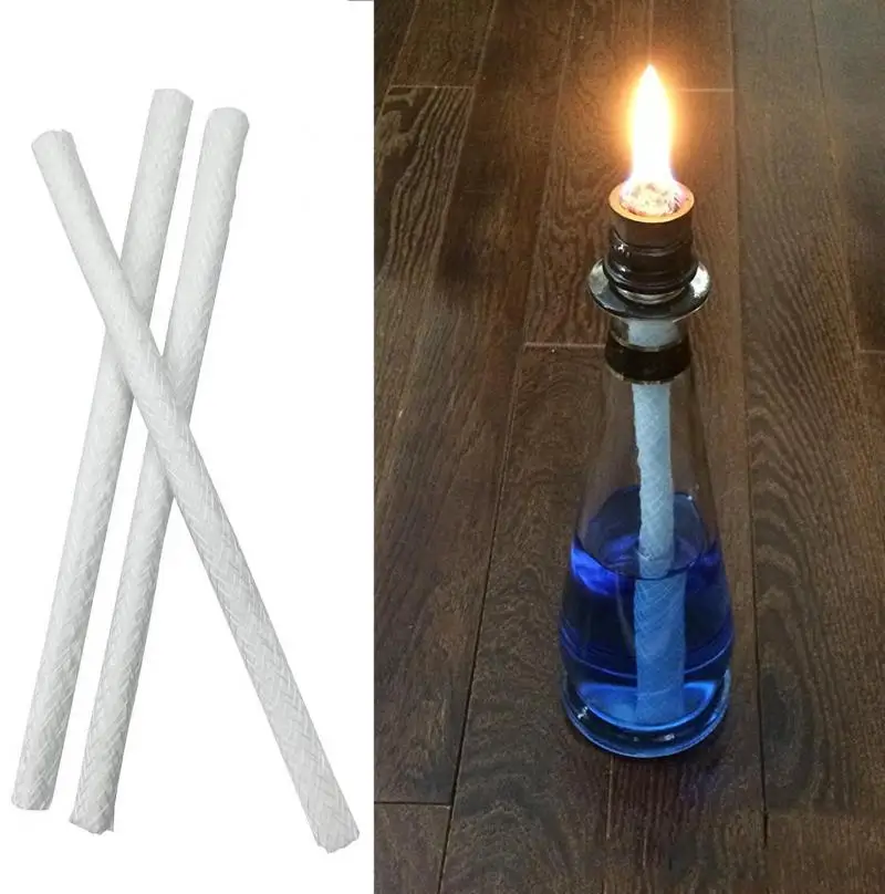 Fiberglass Wick Replacement Tiki Torch Wicks For Wine Bottles And Oil