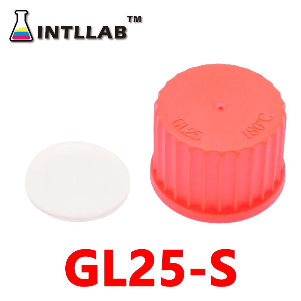 [INTLLAB] GL винт крышка полиэтилентерефталат высокая термостойкость GL14/GL16/GL18/GL25/GL32/GL45 в лаборатории - Цвет: GL25-S