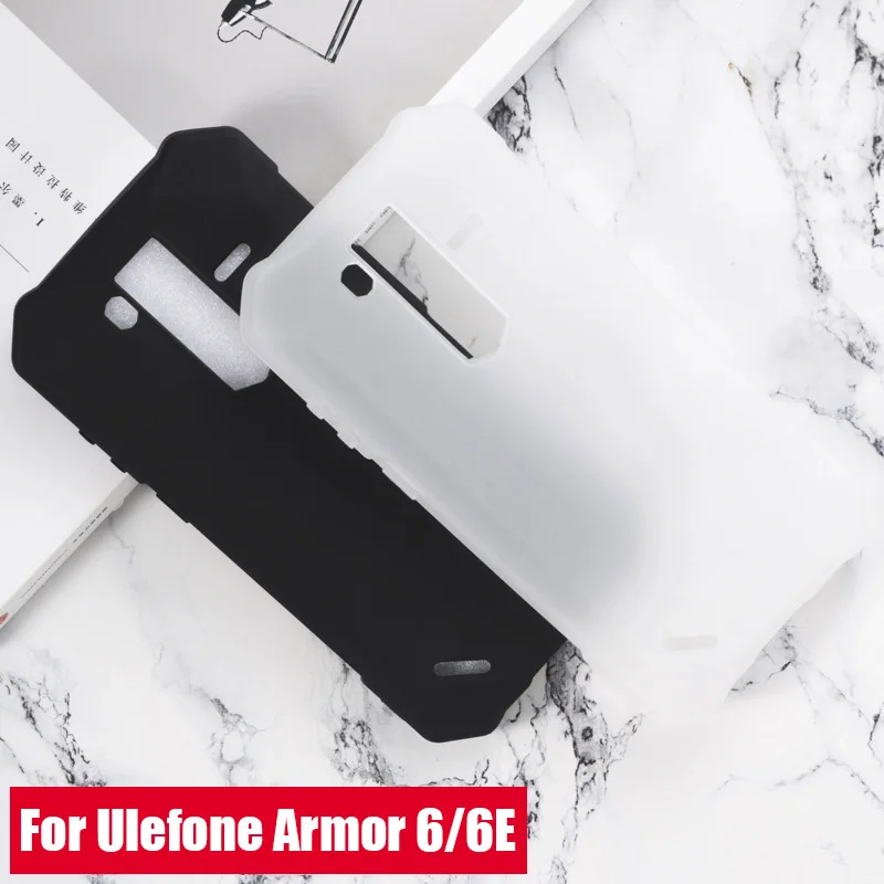 Чехол для телефона JONSNOW Ulefone Armor 6E противоскользящие Чехлы мягкий силиконовый