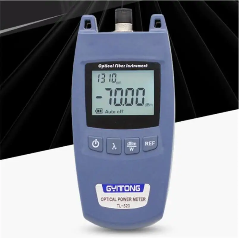Мини FTTH 2-в-1 волоконно-оптический Мощность метр TL520-70dBm~+ 10dBm FC/2,5 мм Универсальный интерфейс