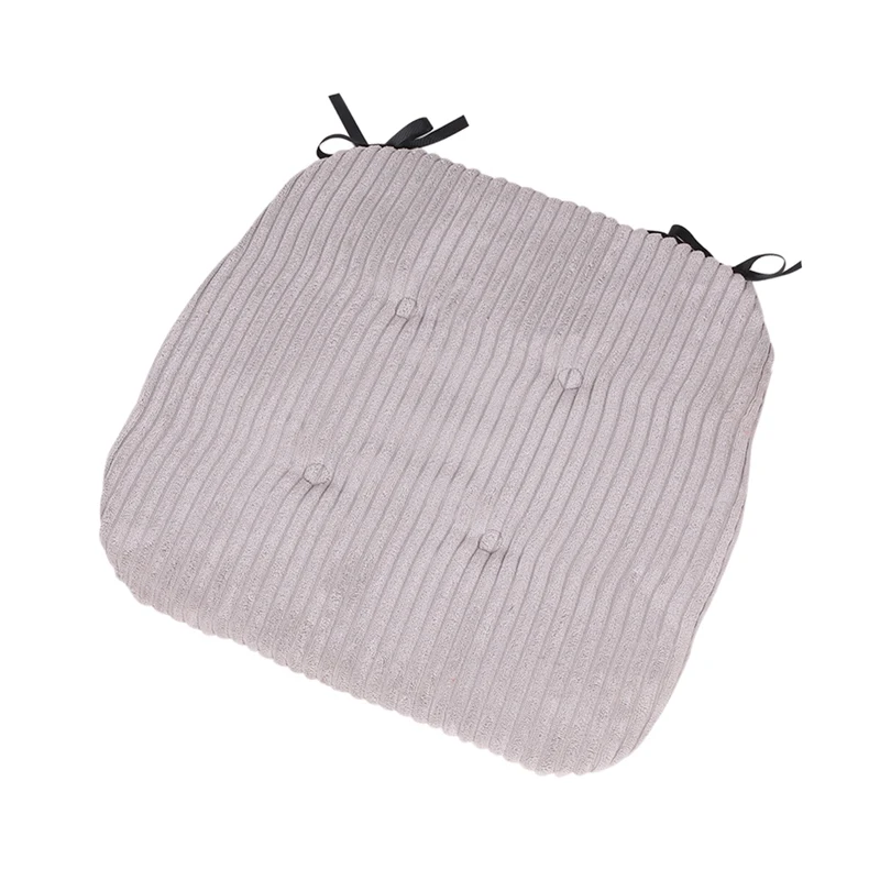 Light grey Новые поступления Cojines зимняя подушка на стул переносное сиденье Подушка Мягкий коврик для туалета стул для офиса, бара задняя Coussin домашний декор - Цвет: Light grey