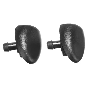 

2Pcs/set Plastic Front Windshield Wiper Washer Spray Jet Nozzle Windshield Replacement For Peugeot 407 206