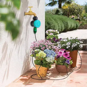 

New Watering Timer Irrigation System Garden Watering System Electronic Programmable Automatic Watering Waterproof Water Timer
