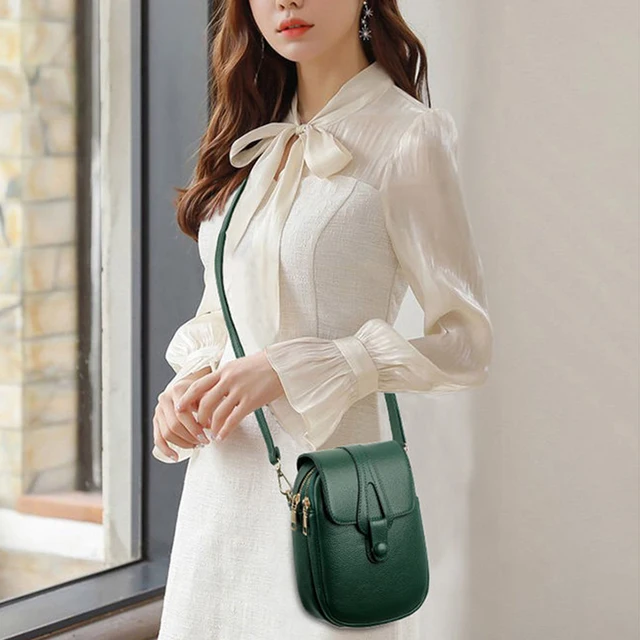 Simple Design PU Leather Crossbody Shoulder Bags for Women