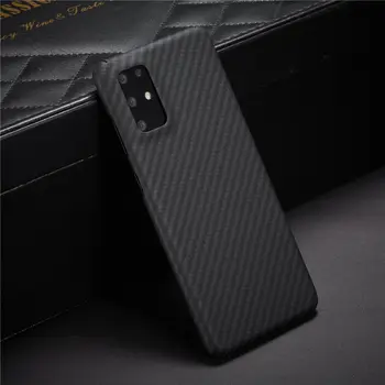 

thin light Carbon fiber Back Cover For samsung galaxy S20 plus ultra Protective Case s20+ bumper shell