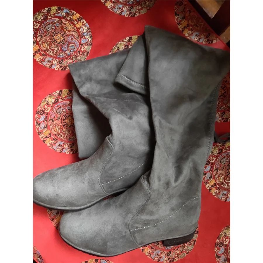

spring Increase Winter Leisure Overknee Thin Woman Long boots