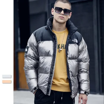 

New Winter Men's Hooded Casual Down Jacket Thick and Warm Men's Winter Wlothing