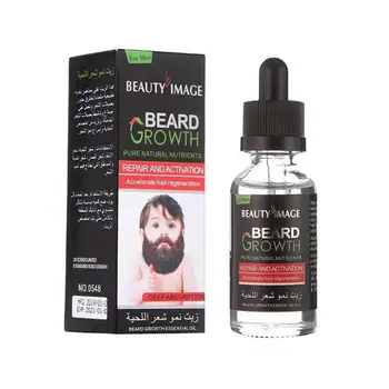 

40ML Men's Beard Oil Moisturizes Hair Moustache Oil Thicker Organic Beard Pure Essential Oil Growth Men Oil Face I4K8