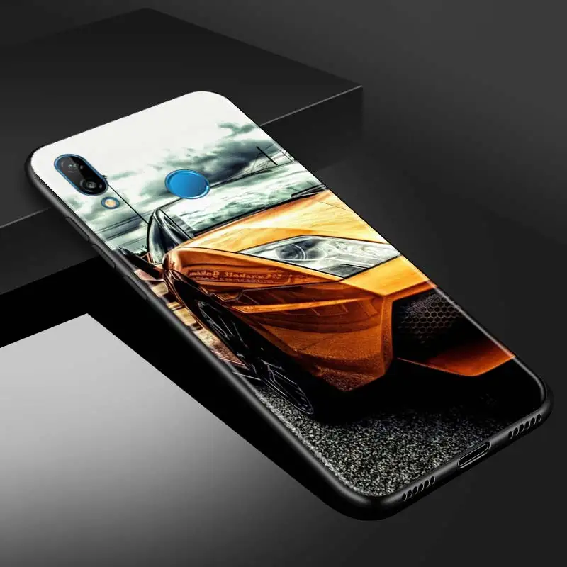 thumbnail image 1 of Funda de silicona para teléfono Honor X8 X9a X8a X7 90 70 8X Magic 5 para Huawei P40 P30 P20 Pro Sports Cars Carcasa de TPU para hombre, 1 of 5