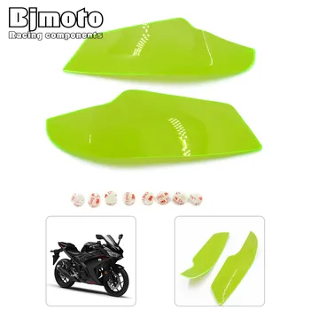 

YZF-R3 Motorcycle ABS Headlight Screen Protective Cover Headlamp Shield For YAMAHA YZFR3 2015-2018 YZFR25 Headlight Lens CoveR
