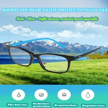 Новые оригинальные очки для мобильного телефона с надписью love big love, синий светильник, тонкий кристалл для взрослых и подростков