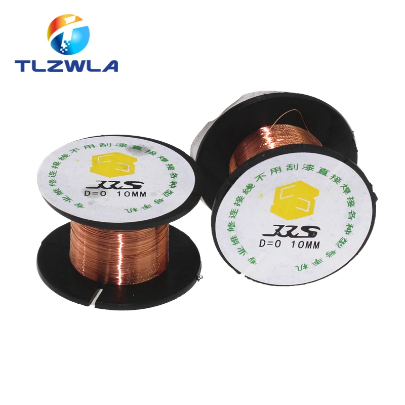 enameled copper repair wire for PCB jumper repair, cellphone repair, soldering work, small coils, and electronic maintenance