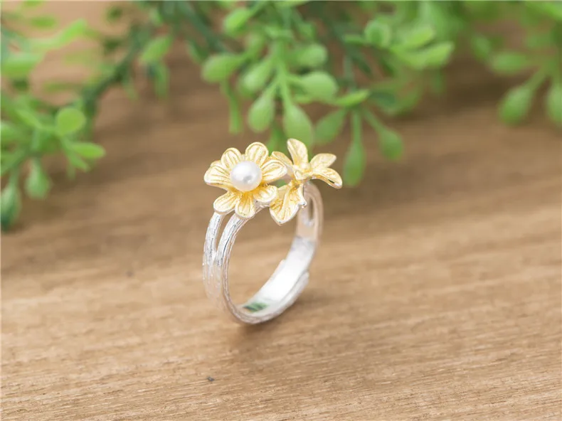 925 Серебряное кольцо корейское женское открывающееся кольцо